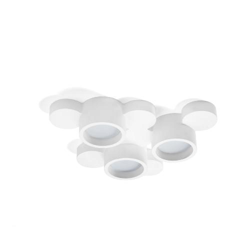 Tecnico Natural Light Plafoniera CHIO Bianco (38x6,5x32,5cm) T263 3 luci - GX53 - Max 30W