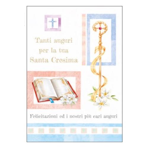 Marpimar Biglietto auguri Cresima con portasoldi (11,8x16,8 cm) SRA61