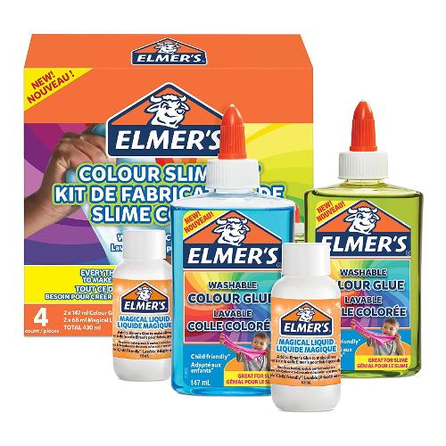 Elmer's Slime Kit Tranlucent Blu e Verde 2109494