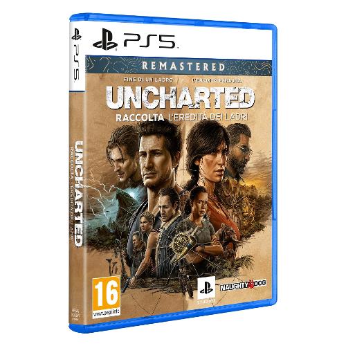 Playstation PLAYSTATION 5 Uncharted Raccolta L'Eredità Dei Ladri PEGI 16+ 9791393