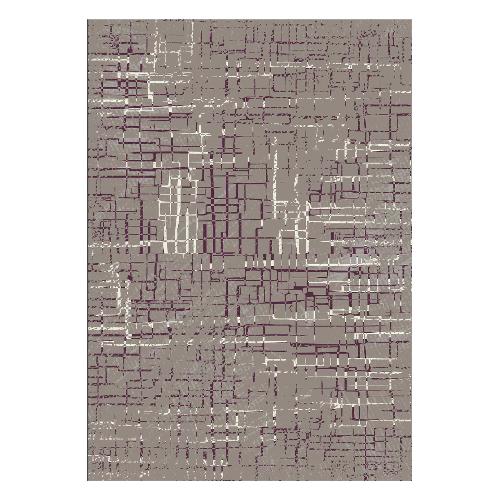 Olivo Tappeti Tappeto ATELIER Grunge Viola e Tortora (200x140cm) TPASME140X200GRUVIO