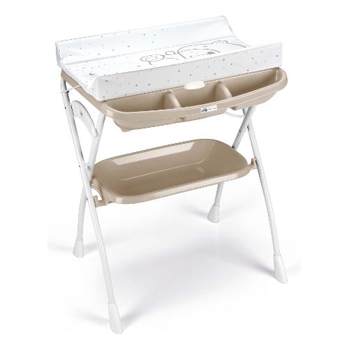 Cam Fasciatoio pieghevole con bagnetto (72,5x69x101cm) VOLARE Teddy b C203008 C248