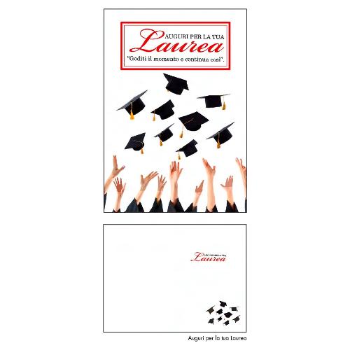 Marpimar Biglietto auguri Laurea (11,8x16,8 cm) LOB59