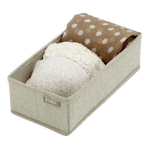 Cosatto Scatola salvaspazio ordinatore cassetto (28x14x9cm) HARRIS Beige VLCSTHA03012