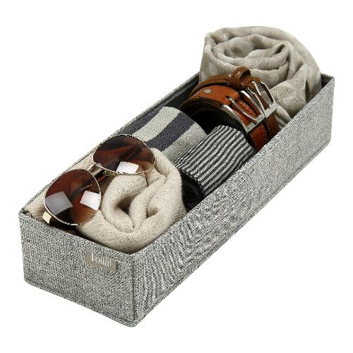 Cosatto Scatola salvaspazio ordinatore cassetto (42x14x9cm) MELANGE Grigio VLCSTME04012