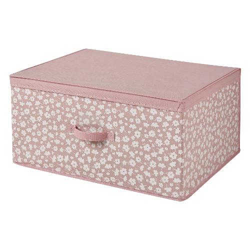 Contenitore salvaspazio FLEUR Cassetto Ordinatore Rosa VLCSTFL03012