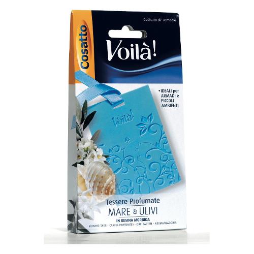 Cosatto Profumatore armadio Tessere 3 pz Lavanda Mediterranea VLPBTS02012