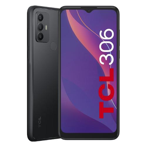 Tcl Smartphone 6,52" 306 4G Lte Space grey ( 32GB Ram 3GB 5000mAh ) 6102H 2ALCWE12