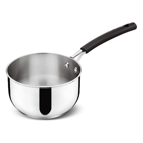 Lagostina Casseruola Inox (16cm) fonda 1 manico TIERRA Cromo lucido 012895031116