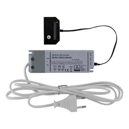 Cbelux Alimentatore led Grigio 12V 15W 125077300002