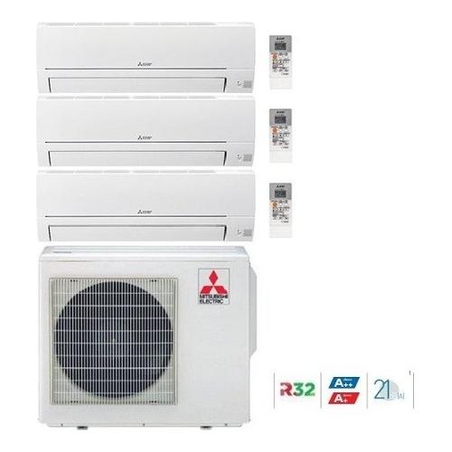 Mitsubishi Condizionatore fisso trial 2,5 + 2,5 + 3,4 Kw Mxz Dw White