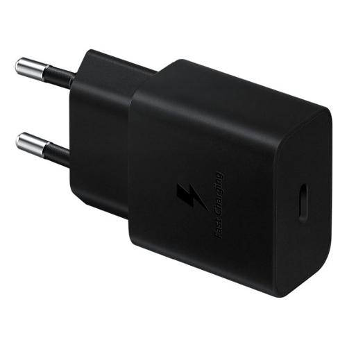 Samsung Caricabatterie USB Type-C ADAPTIVE FAST CHARGING KIT 15W Power Delivery Black EP T1510XBEGEU