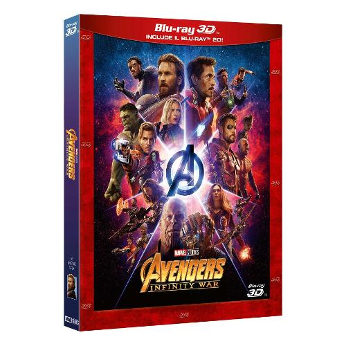 Walt Disney Blu Ray Avengers Infinity War (3D) (Blu Ray 3D+Blu Ray) - Anthony Russo, Joe Russo BIY0487902
