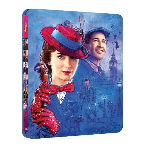 Walt Disney Blu Ray Mary Poppins Il Ritorno (Steelbook) - Rob Marshall BIY0499802