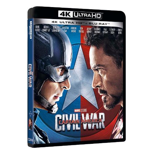 Walt Disney Blu Ray 4K Captain America Civil War (4K Ultra Hd+Blu Ray) - Anthony Russo, Joe Russo BIQ0501402