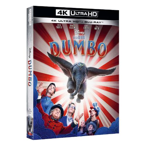Walt Disney Blu Ray 4K Dumbo (Live Action) (4K Ultra Hd+Blu Ray) - Tim Burton BIQ0503202