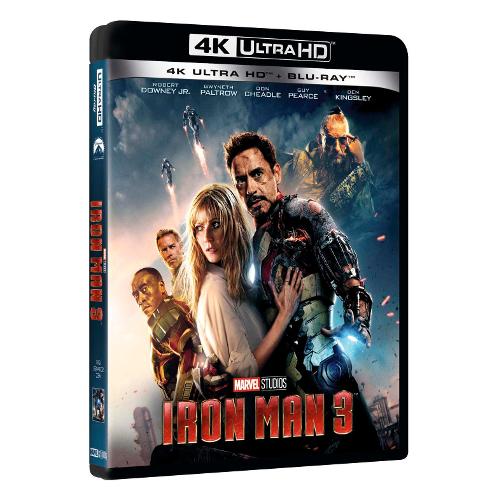 Walt Disney Blu Ray 4K Iron Man 3 (4K Ultra Hd+Blu Ray) - Shane Black BIQ0504602