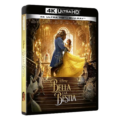 Walt Disney Blu Ray 4K La Bella e La Bestia Live Action (Blu Ray 4K Ultra Hd+Blu Ray) - Bill Condon 511302