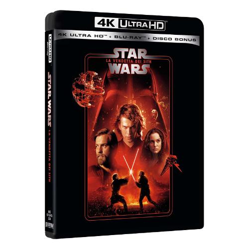 Blu Ray 4K - Star Wars Episodio III La Vendetta Dei Sith (4K Ultra Hd+2 Blu  Ray) BIQ0518402