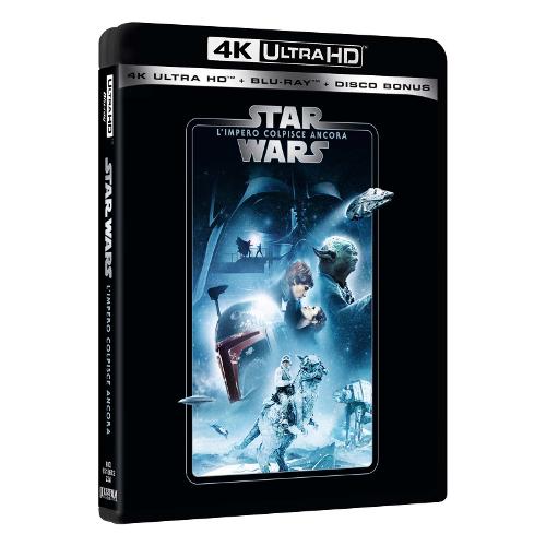 Walt Disney Blu Ray 4K Star Wars Episodio V L'Impero Colpisce Ancora (4K Ultra Hd+2 Blu Ray) - Irvin Kershner BIQ0518602