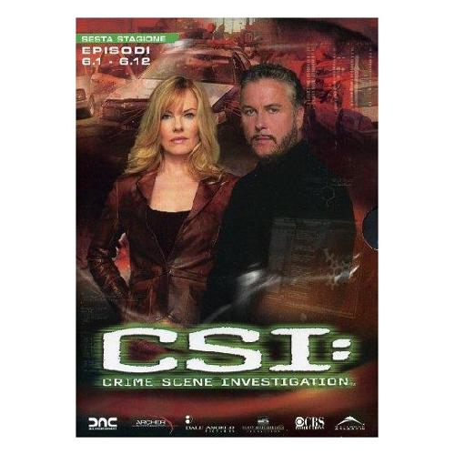 Dnc DVD C.S.I. Scena Del Crimine Stagione 06 #01 (Eps 01 12) (3 Dvd) - 18538