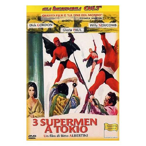 Cecchi Gori Home Video DVD 3 Supermen a Tokio - Bitto Albertini PSV7501