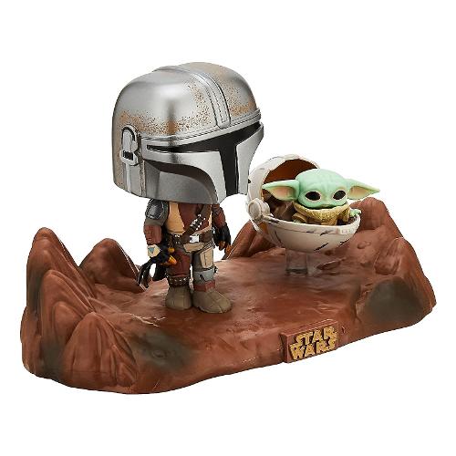 Funko POP MOMENT Star Wars The Mandalorian With The Child 390 49930