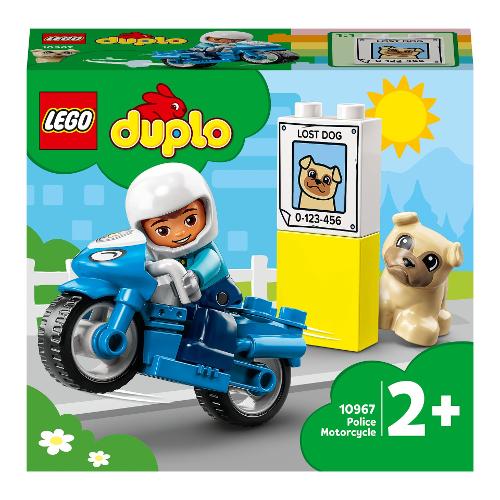 LEGO Moto Della Polizia ( 5 pz ) DUPLO TOWN 2-4a 10967