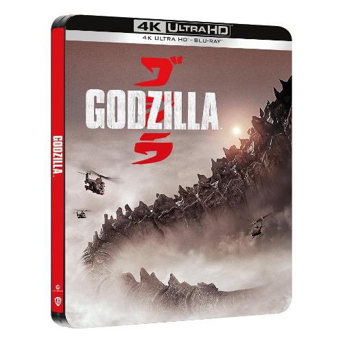 Warner Entertainment Blu Ray 4K Godzilla (2014) (Steelbook) (4K Ultra Hd+Blu Ray) - Gareth Edwards 81069