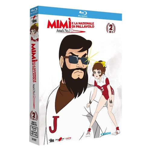 Anime Factory Blu Ray Mimi' E La Nazionale Di Pallavolo #02 (4 Blu-Ray) - Fumio Kurokawa, Eiji Okabe 1074097