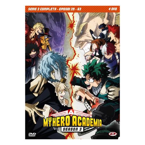 Dynit DVD My Hero Academia - Stagione 03 The Complete Series (Eps 39-63) (4 Dvd) - Kenji Nagasaki DID92457