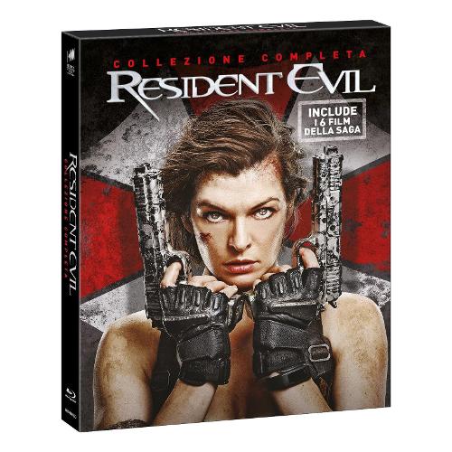 Eagle Pictures Blu Ray Resident Evil Collection (6 Blu Ray) - Paul W.S. Anderson, Makoto Kamiya, Russell Mulcahy, Johannes Roberts, Takanori Tsujimoto 869343RVDO