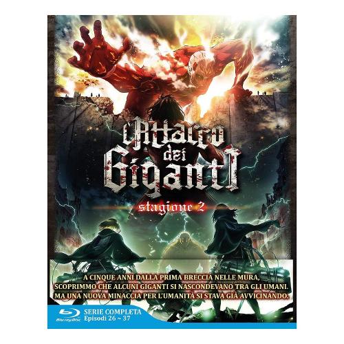 Dynit Blu Ray Attacco Dei Giganti Stagione 02 The Complete Series (Eps 01 12) (3 Blu Ray) - Tetsuro Araki DIB50204