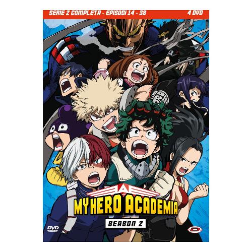 Dynit DVD My Hero Academia - Stagione 02 The Complete Series (Eps 14-38) (4 Dvd) - Kenji Nagasaki DID92455