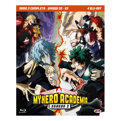 Dynit Blu Ray My Hero Academia - Stagione 03 The Complete Series (Eps 39-63) (4 Blu-Ray) - Kenji Nagasaki DIB50258
