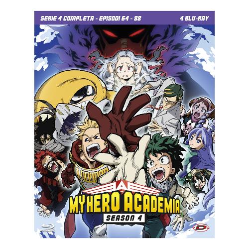 Dynit Blu Ray My Hero Academia - Stagione 04 The Complete Series (Eps 64-88+2 Oav) (4 Blu-Ray) - Kenji Nagasaki DIB50289