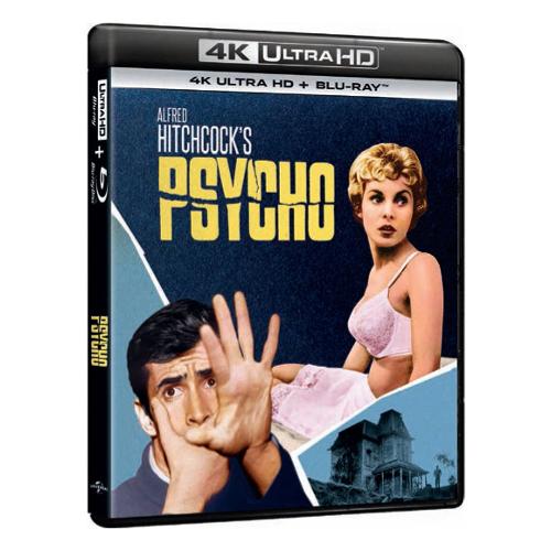 Universal Pictures Blu Ray 4K Psycho (1960) (4K Ultra Hd+Blu Ray) - Alfred Hitchcock 1000802811