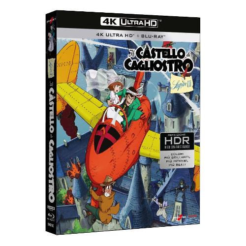 Anime Factory Blu Ray 4K Lupin Iii il Castello di Cagliostro (Blu Ray 4K Uhd+Blu Ray) - Hayao Miyazaki 1243