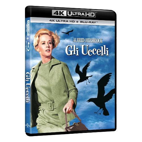 Universal Pictures Blu Ray 4K Uccelli (Gli) (4K Ultra Hd+Blu Ray) - Alfred Hitchcock 1000808267