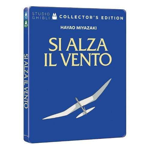 Warner Entertainment Blu Ray Si Alza il Vento (Dvd+Blu Ray) (Ltd Ce Steelbook) - Hayao Miyazaki 34973
