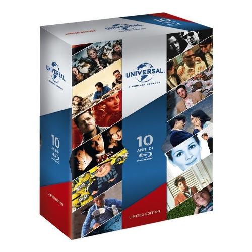 Universal Pictures Blu Ray 10 Anni di Blu Ray Universal Collection (Ed. Limitata e Numerata) (25 Blu Ray+Booklet) - Luc Besson, Michael Cimino, Joel Coen, Pierre Coffin,