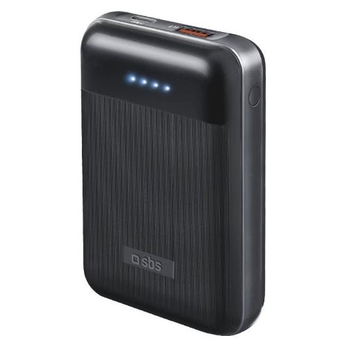 Sbs Power bank 10000mA Power Delivery 20W Black TEBB10000PD20RUK