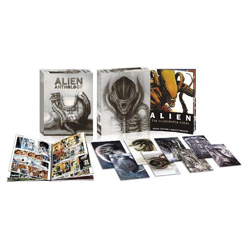 Warner Entertainment Blu Ray Alien Anthology Premium (4 Blu Ray+Libro+Cartoline) - James Cameron, David Fincher, Jean Pierre Jeunet, Ridley Scott 51062