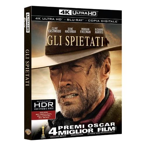 Warner Entertainment Blu Ray 4K Spietati (Gli) (4K Ultra Hd+Blu Ray) - Clint Eastwood 1000651162