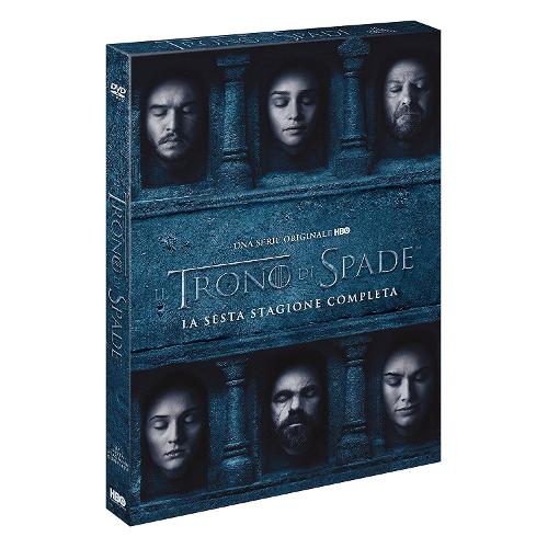 Warner Entertainment DVD Trono Di Spade Stagione 06 (Slipcase) (5 Dvd) - Brian Kirk, Daniel Minahan, Alan Taylor, Timothy Van Patten 1000621283