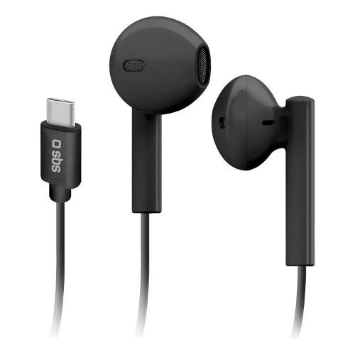 Sbs Auricolari microfono filo STUDIO MIX 65C Black TEEARTYCAPK