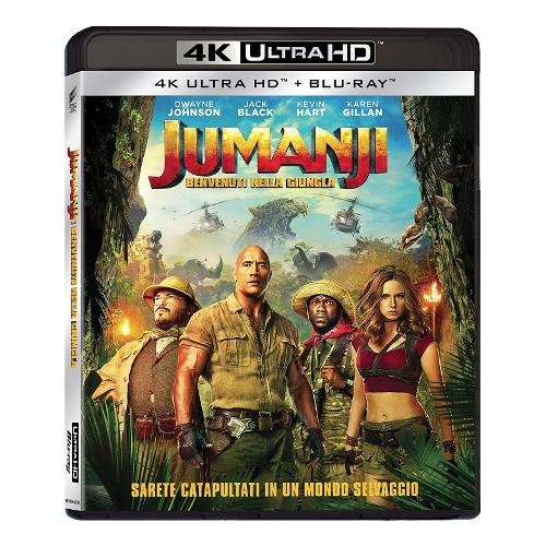 Universal Pictures Blu Ray 4K Jumanji: Benvenuti Nella Giungla (4K Ultra Hd+Blu Ray) - Jake Kasdan UH8314762