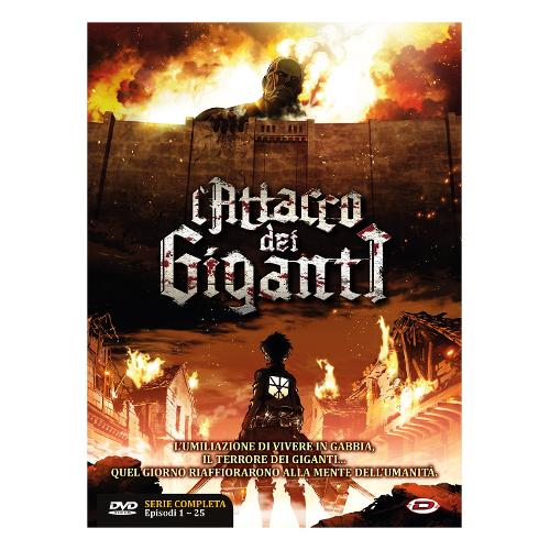 Dynit DVD Attacco Dei Giganti (L') - Stagione 01 Serie Completa (Eps 01-25) (4 Dvd) - Tetsuro Araki DID92230