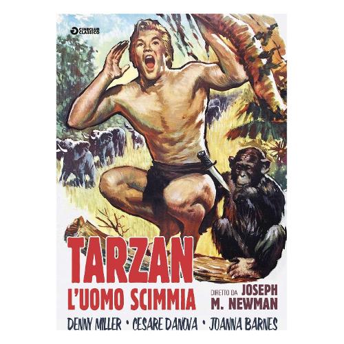 Terminal Video DVD Tarzan L'Uomo Scimmia - Joseph Newman TV1195