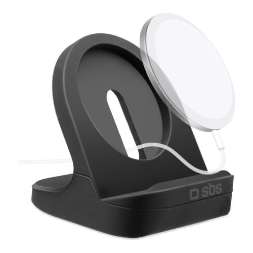 Sbs Supporto caricabatteria MAGSAFE Desk Mount Black TESUPMSMOD